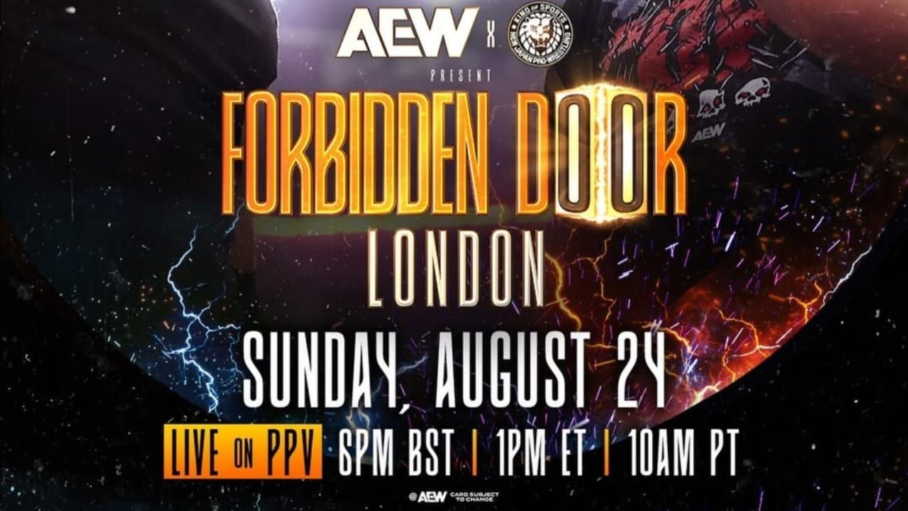 AEW Forbidden Door 2025 poster (Image via: AEW