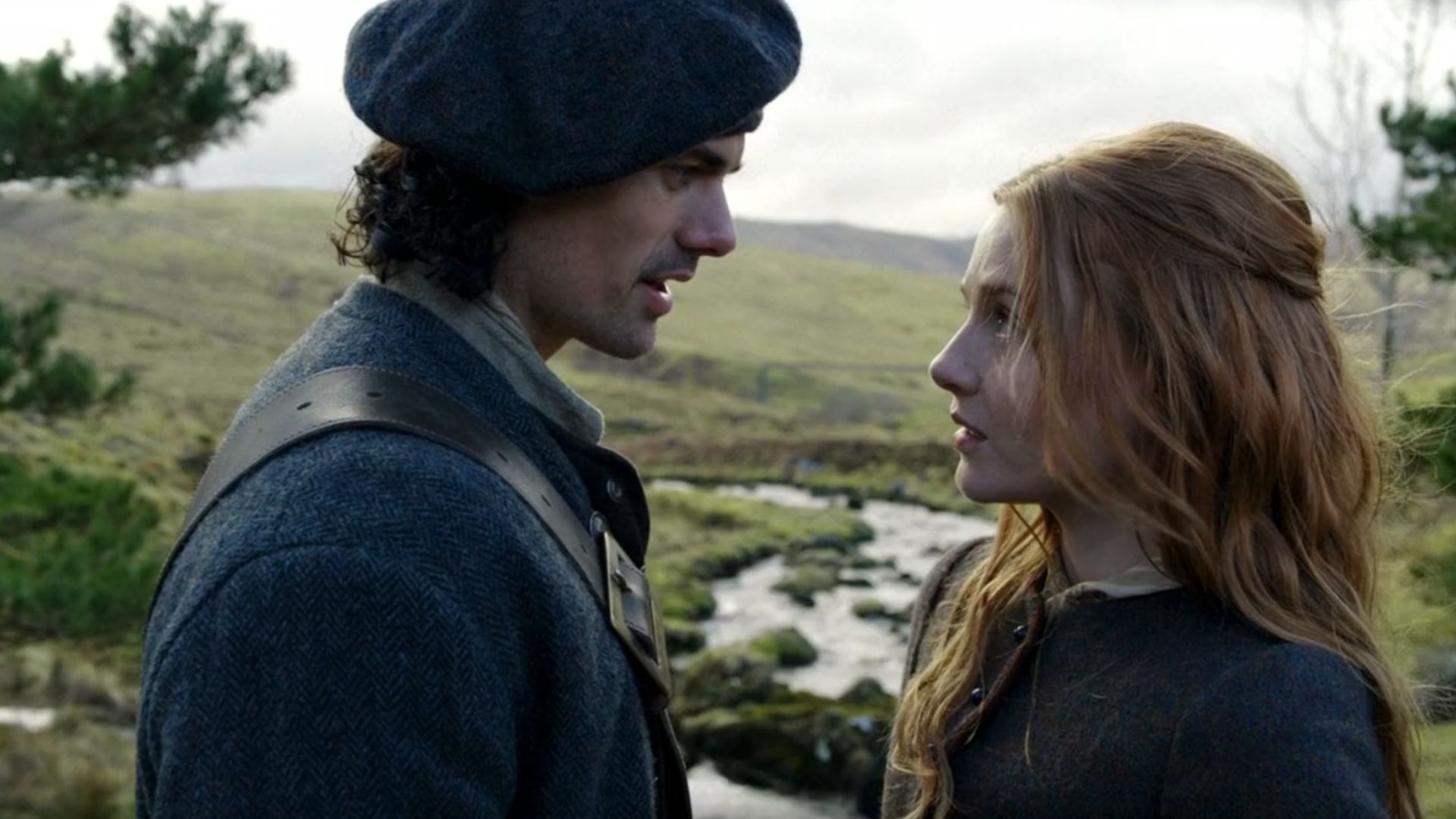 Brian Fraser and Ellen MacKenzie (Image via Starz)