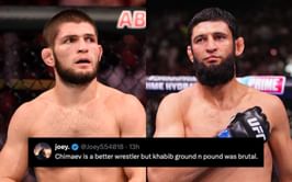 UFC 319 aftermath re-ignites Khamzat Chimaev vs. Khabib Nurmagomedov debate among MMA fans: "Fiercer and stronger"