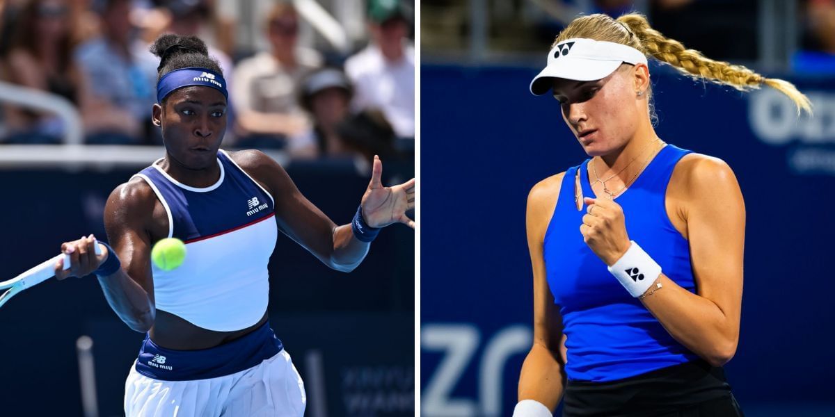  Coco Gauff vs Dayana Yastremska - Image Source: Getty 