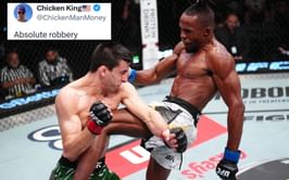 "Absolute robbery" - MMA world reacts as Steve Erceg earns decision win over Ode Osbourne in back-and-forth battle at UFC Vegas 109