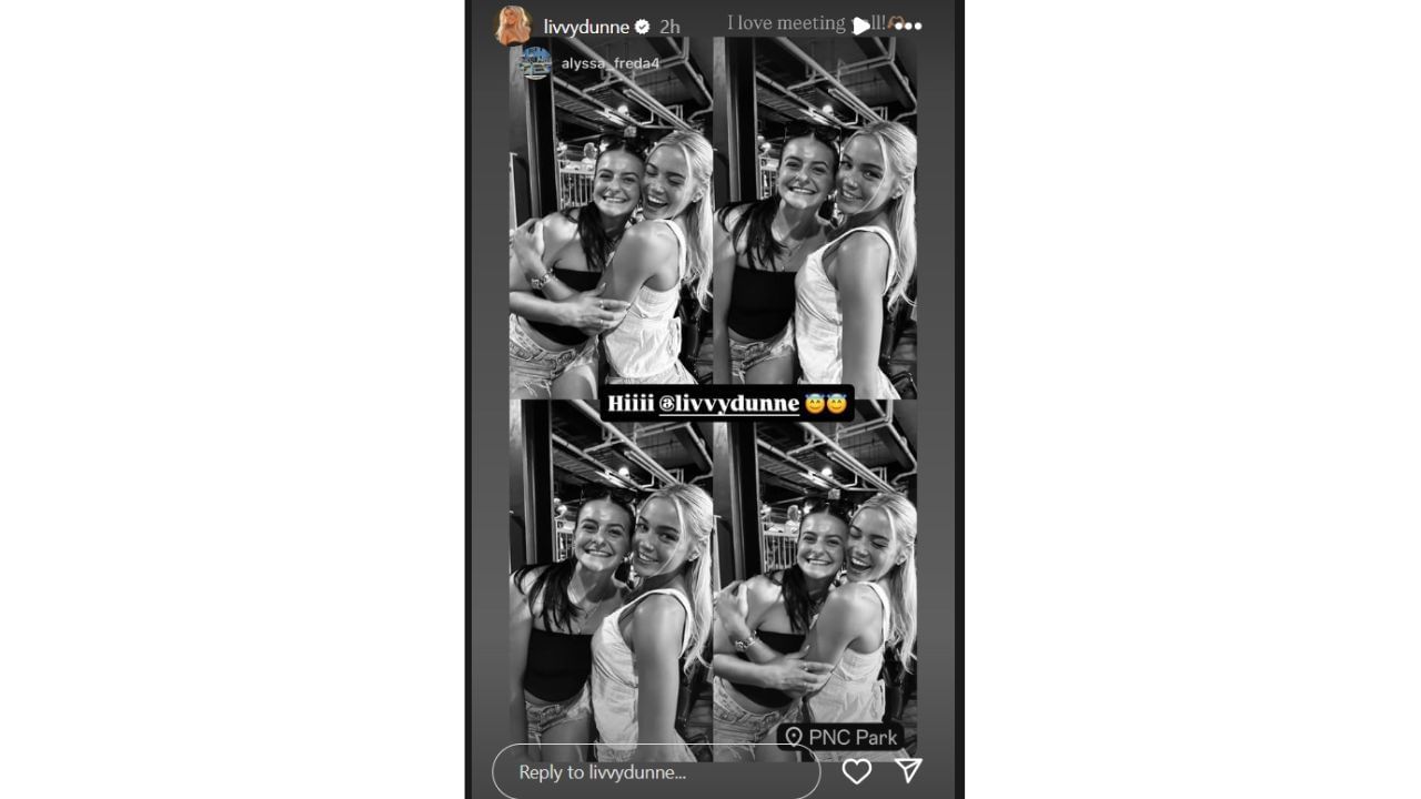 Dunne&#039;s Instagram story