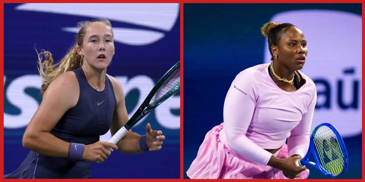 Mirra Andreeva and Taylor Townsend (Source: Getty)