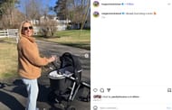 Megan announced her baby's arrival