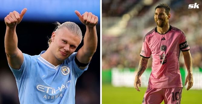 "What he is doing now is incredible" - Haaland hails Lionel Messi's exploits in MLS when asked if he'd see himself playing in America in the future