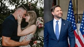 JD Vance raises red flag about NFL potentially showing favoritism towards Travis Kelce’s Chiefs following All-Pro TE's engagement to Taylor Swift
