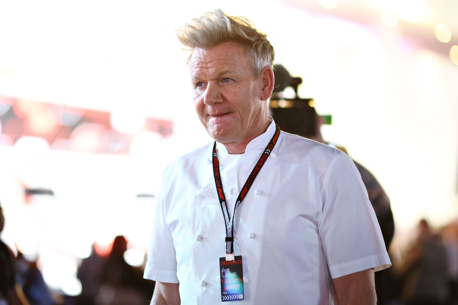 Gordon Ramsay at the F1 Grand Prix of Las Vegas (Image via Getty)