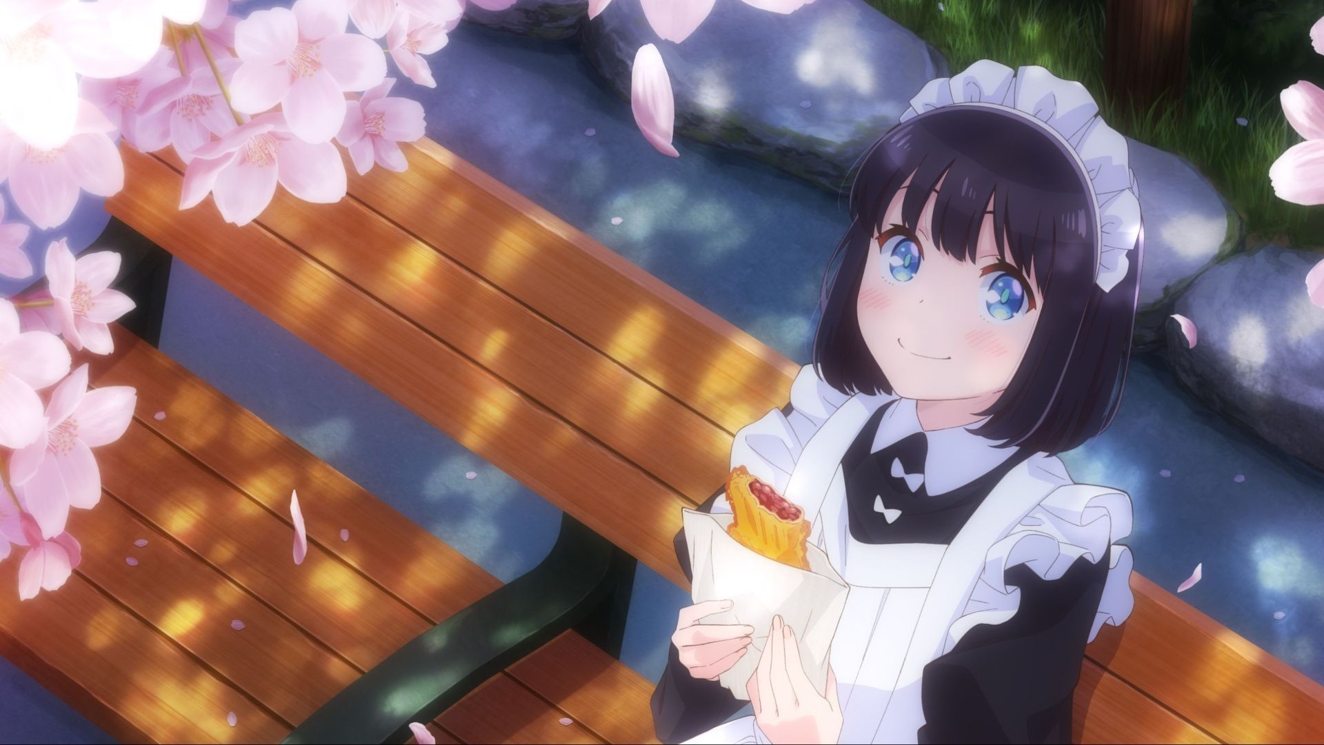 The Food Diary of Miss Maid announced a TV anime series for 2026 (Image via Happinet)