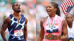 "You're going to see a different Gabby Thomas" - Justin Gatlin weighs in on American’s World Championships prospects