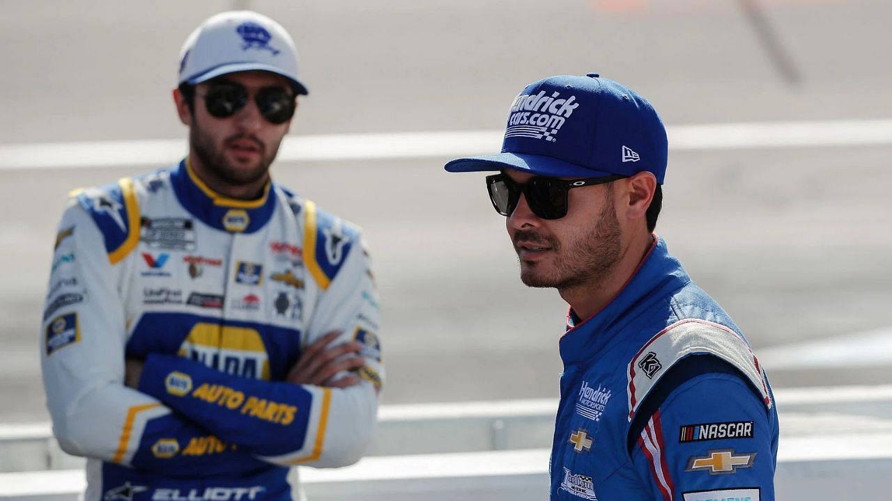 Kyle Larson and Chase Elliott