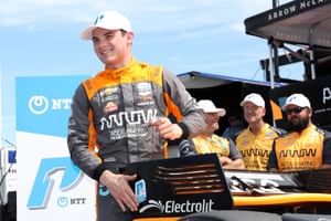 Pato O'Ward eyes end of undesirable IndyCar stat after clinching pole at Nashville qualifying