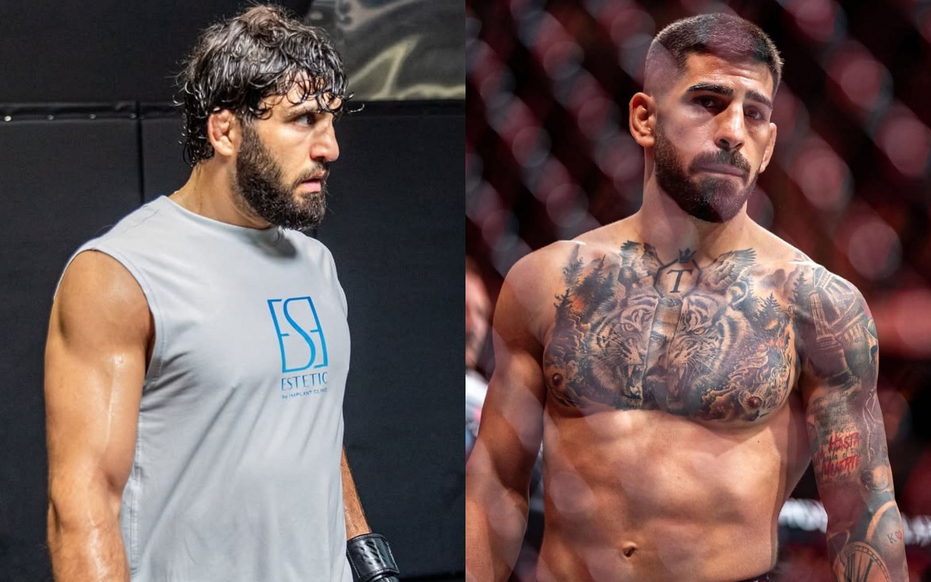 Arman Tsarukyan (left) slams Ilia Topuria (right) over title fight refusal. [Images courtesy: @arm_011 and iliatopuria on Instagram]