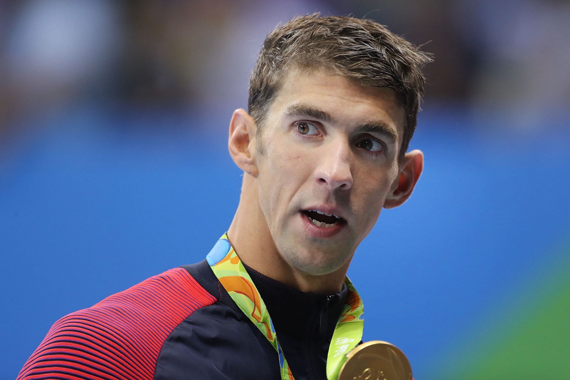 Phelps at the Rio de Janeiro Olympics 2016 - Source: Getty
