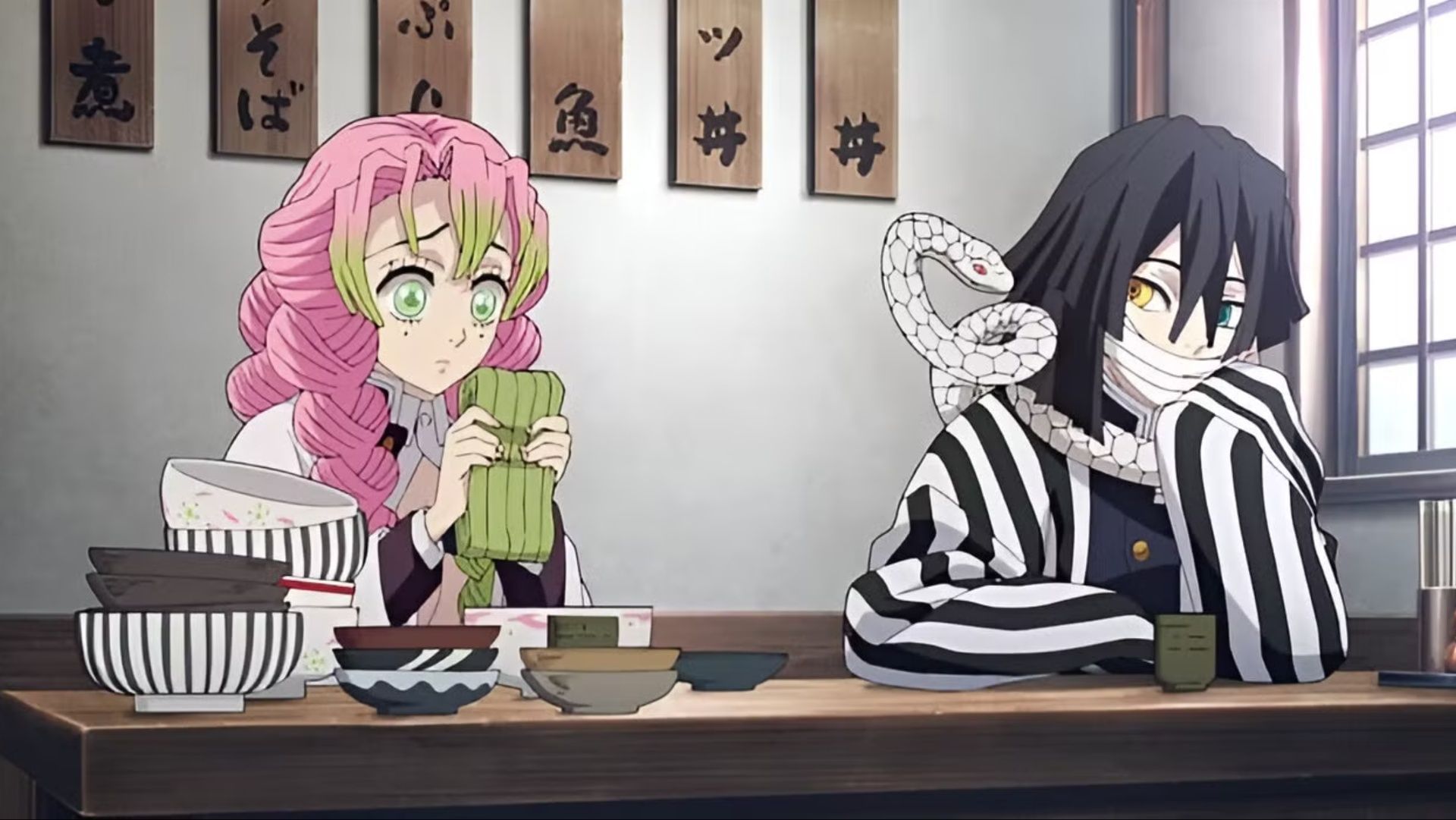Mitsuri and Obanai