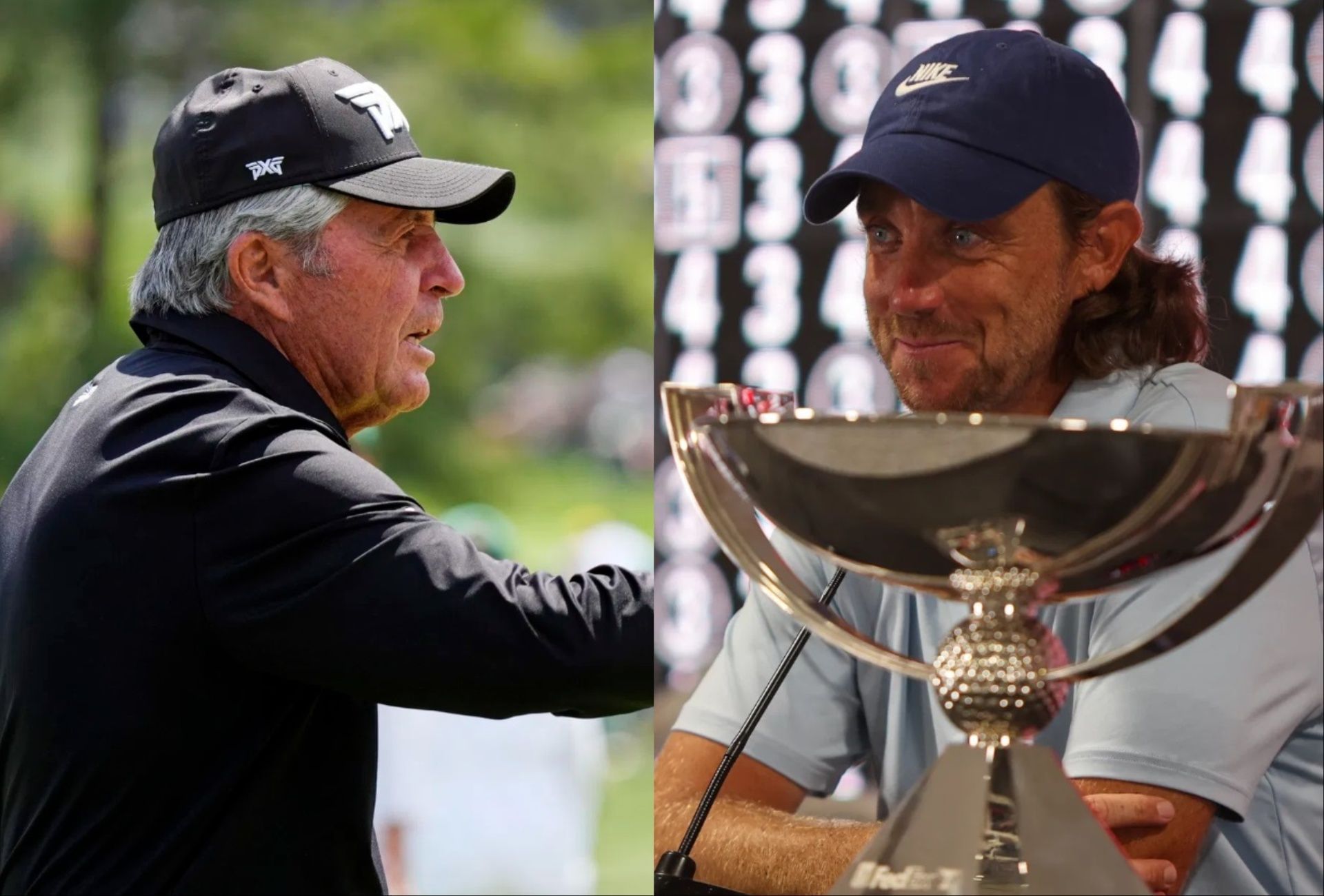 Gary Player and Tour Championship winner Tommy Fleetwood