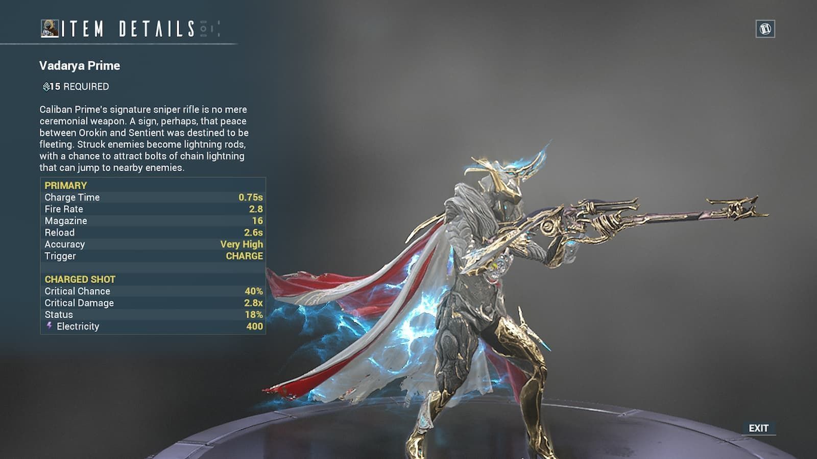 warframe vadarya prime relics