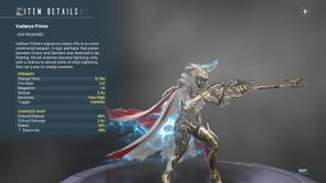 All Vadarya Prime Relics in Warframe