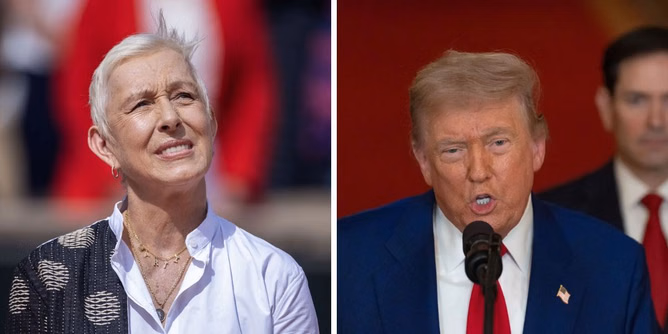 Martina Navratilova stunned by Donald Trump using incorrect name for Russian city while bashing 'unfair media' before Vladimir Putin meeting