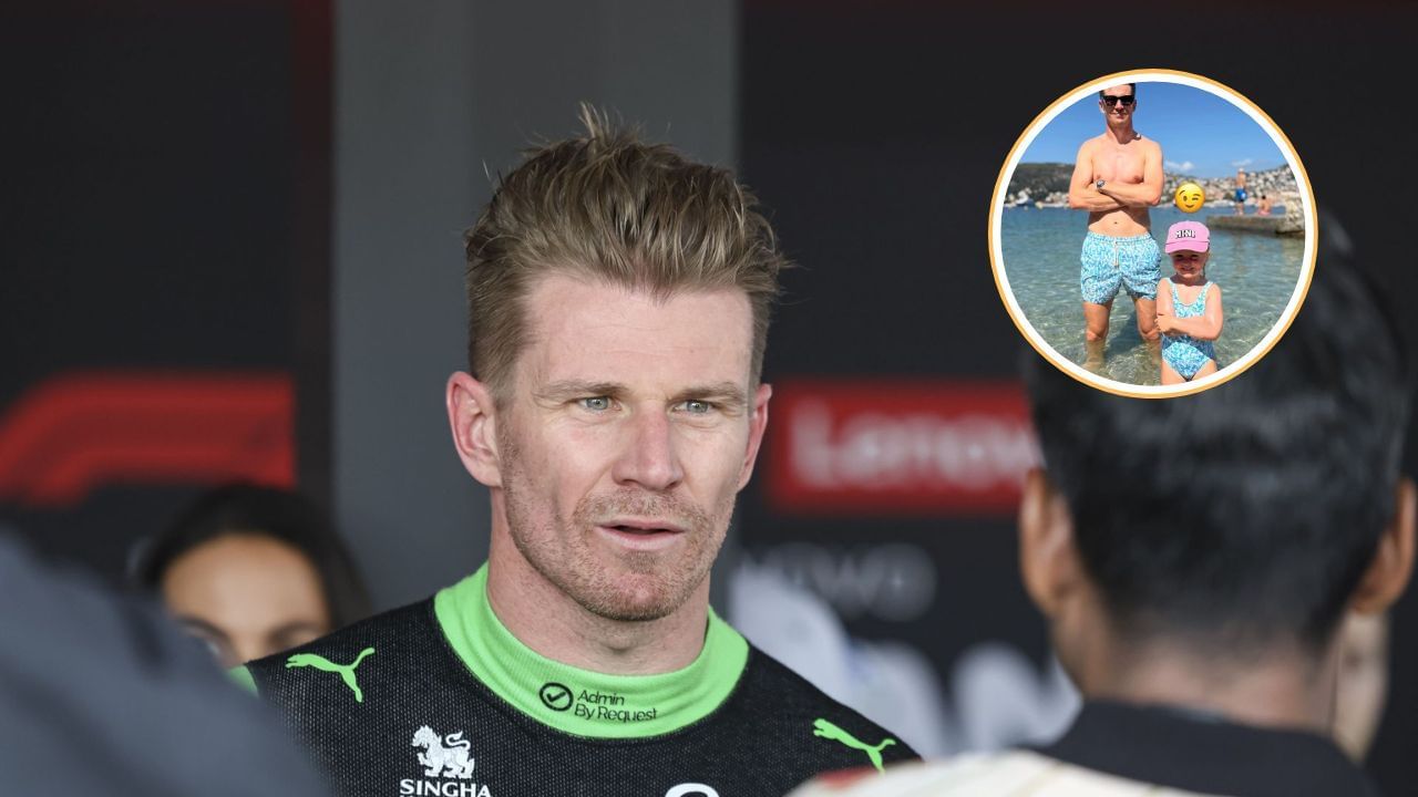 Nico Hulkenberg shares adorable picture with daughter Noemi as summer break comes to an end