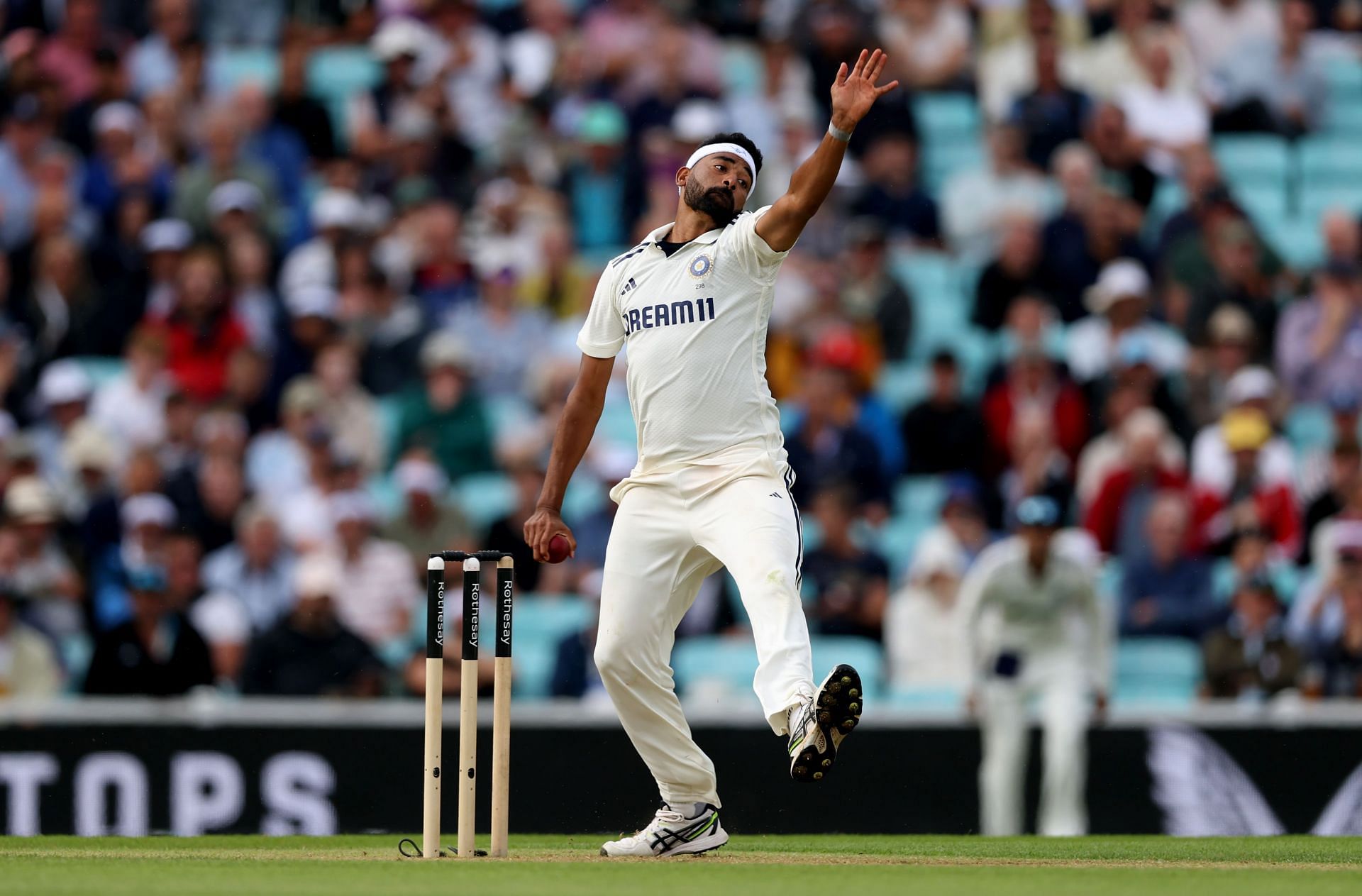 Mohammed Siraj picked up six wickets in England&#039;s first innings of the Edgbaston Test in Jasprit Bumrah&#039;s absence. [P/C: Getty]