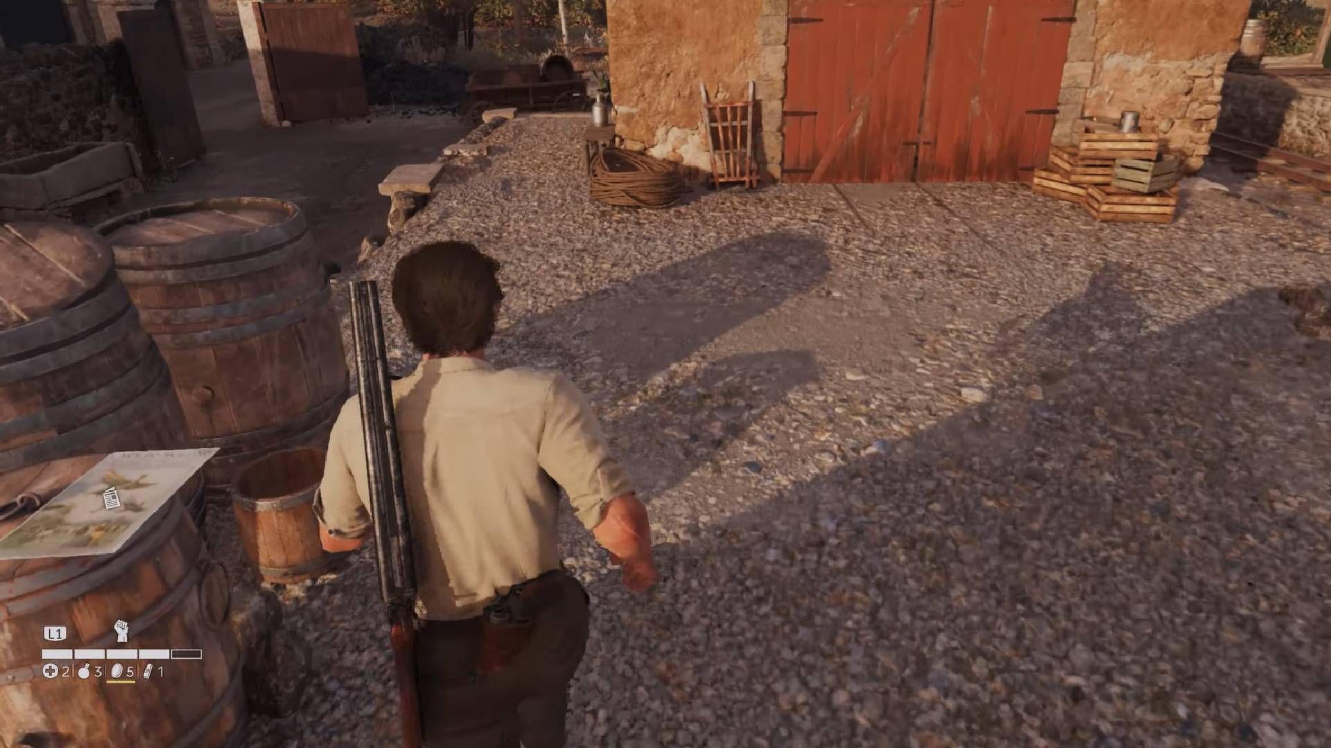 The Flying Men paper can be found beside the railway track (Image via 2K || YouTube/@100Guides)