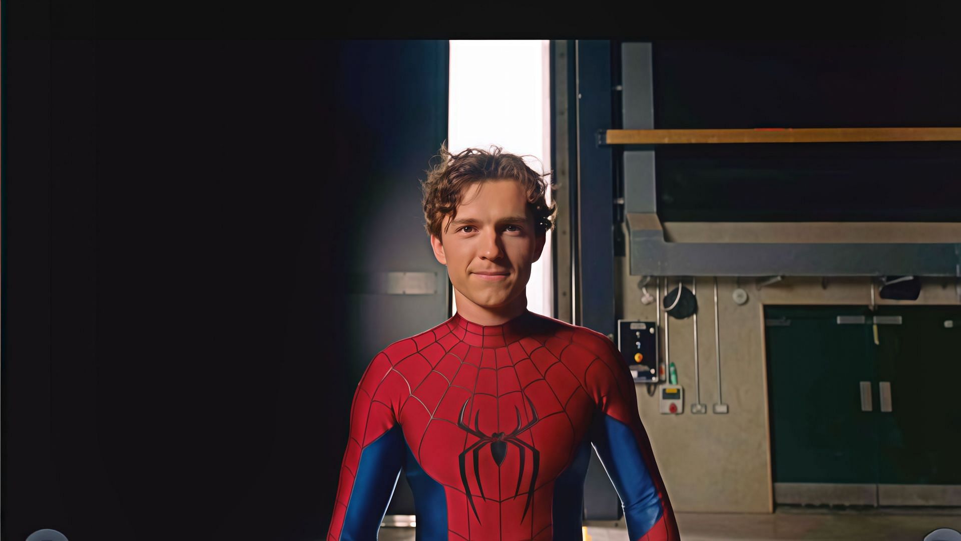 First, look at Tom Holland in Spider-Man: Brand New Day (Image via spidermanmovie)