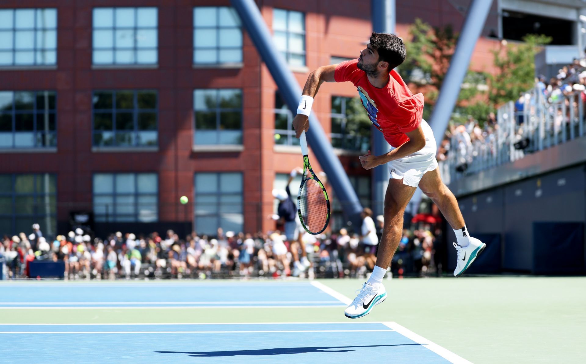 Carlos Alcaraz at the 2025 US Open - Source: Getty