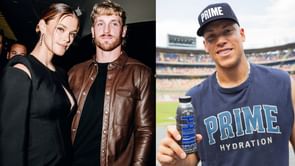 Just days after Logan Paul and Nina Agdal's wedding, Aaron Judge promotes the WWE superstar's popular sports drink