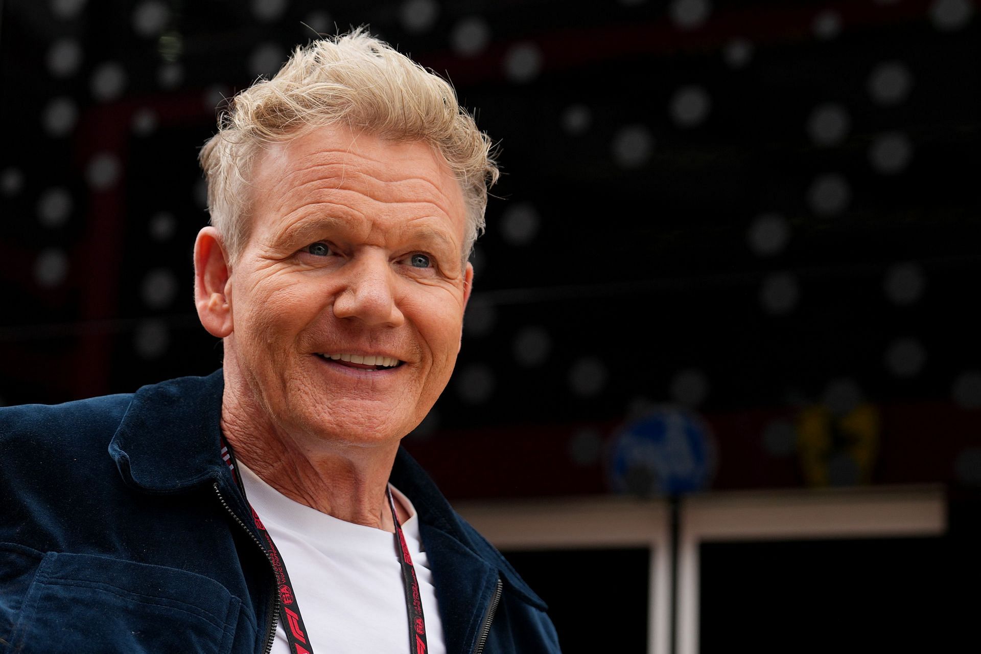 Gordon Ramsay at the F1 Grand Prix of Great Britain (Image via Getty)