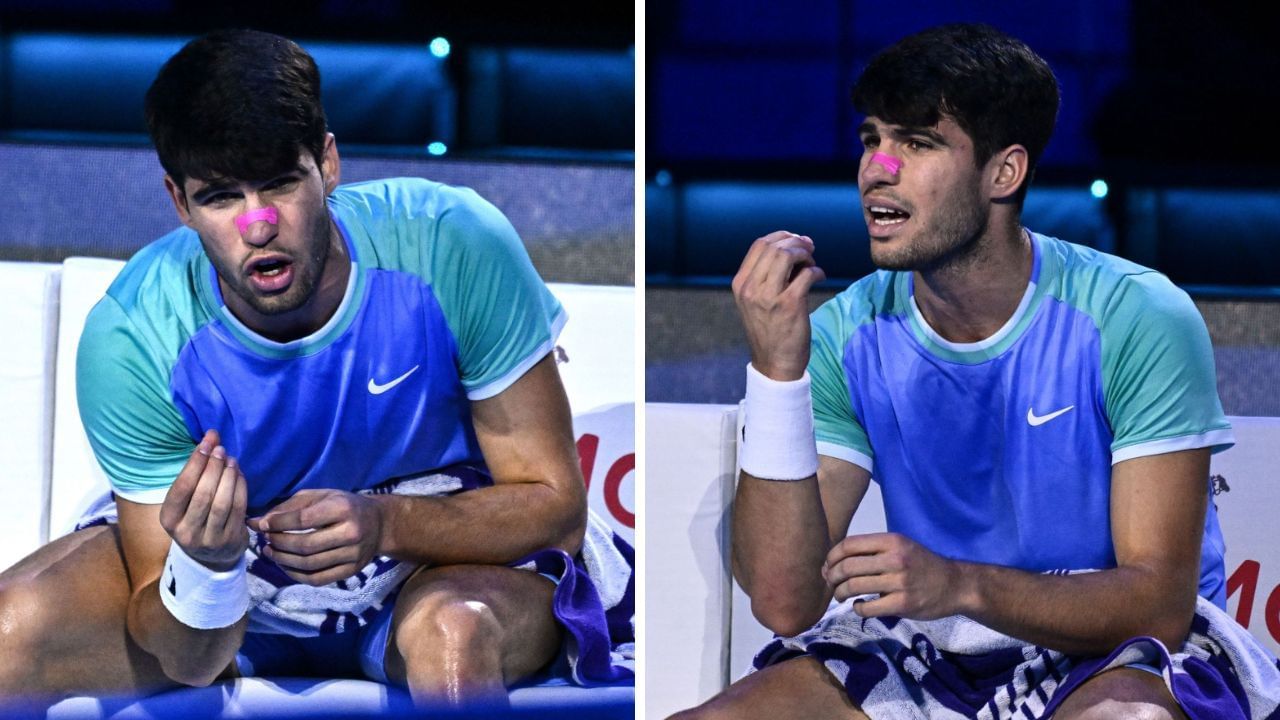 Carlos Alcaraz frustrated at US Open
