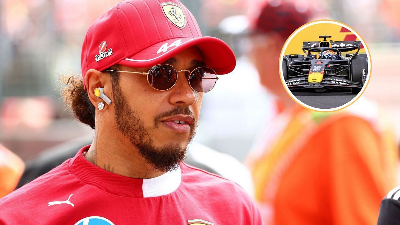 Dutch media troll Lewis Hamilton for Max Verstappen incident at the Hungarian Grand Prix. [Images via Getty]