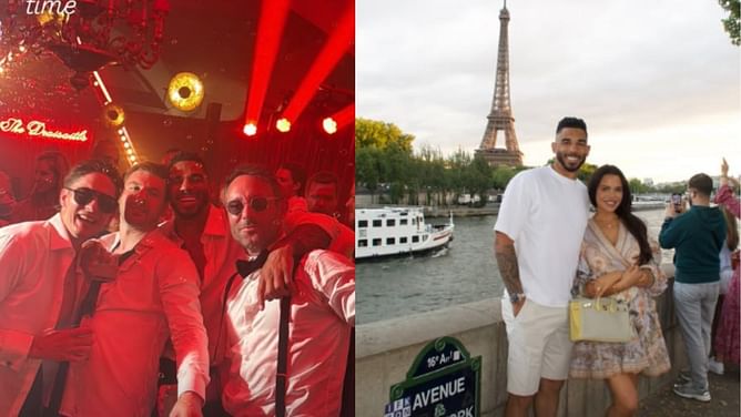 "What a birthday party": Oilers celebrate Evander Kane's birthday in unison with Leon Draisaitl's wedding