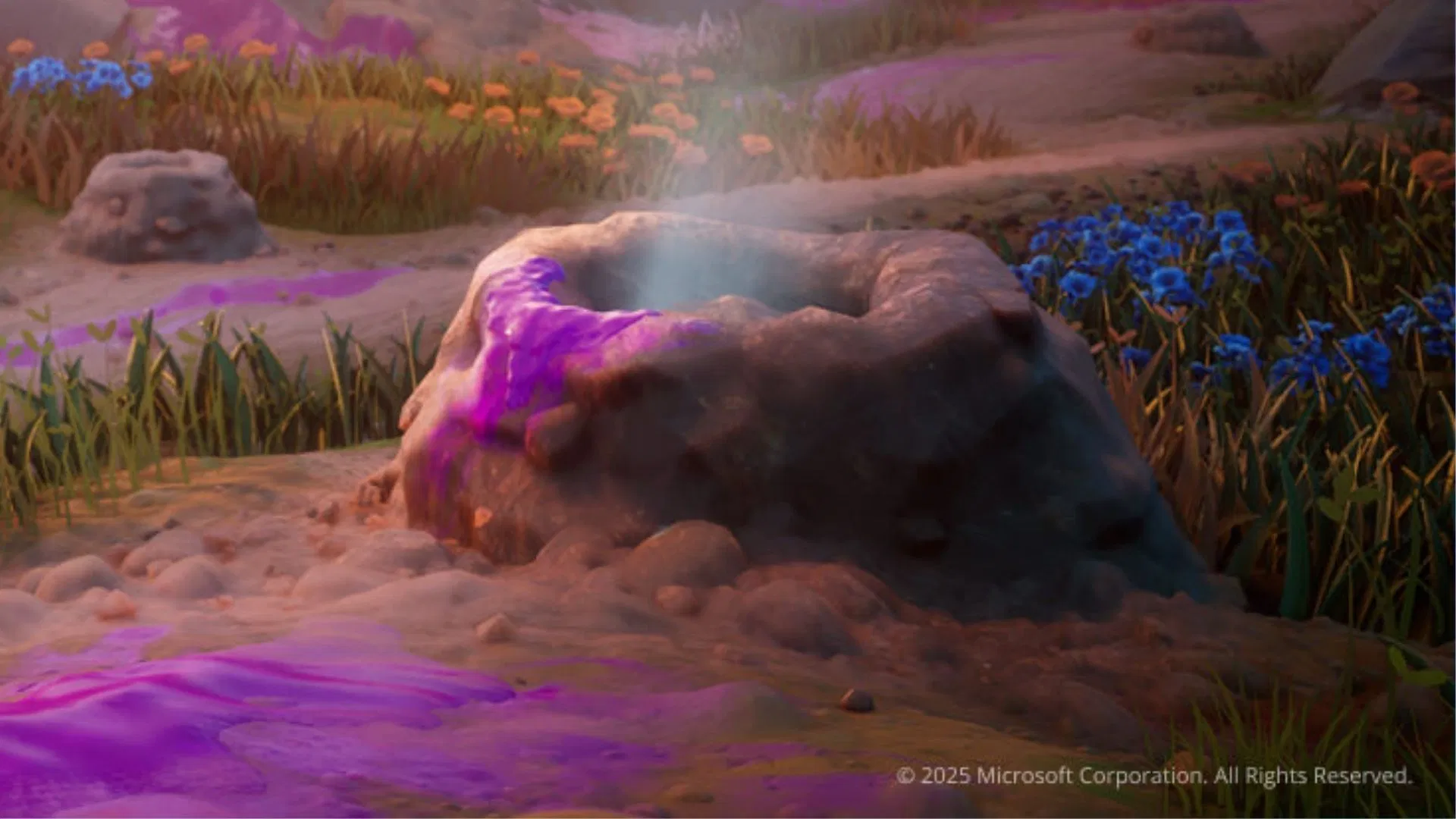 The bug holes will spawn and herald the arrival of the foes in Fortnite Chapter 6 Season 4 (Image via X/Fortnite)