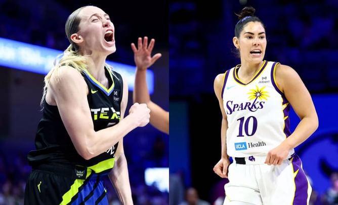 Paige Bueckers gives insight into competitive relationship with Kelsey Plum after heated battle with LA Sparks star
