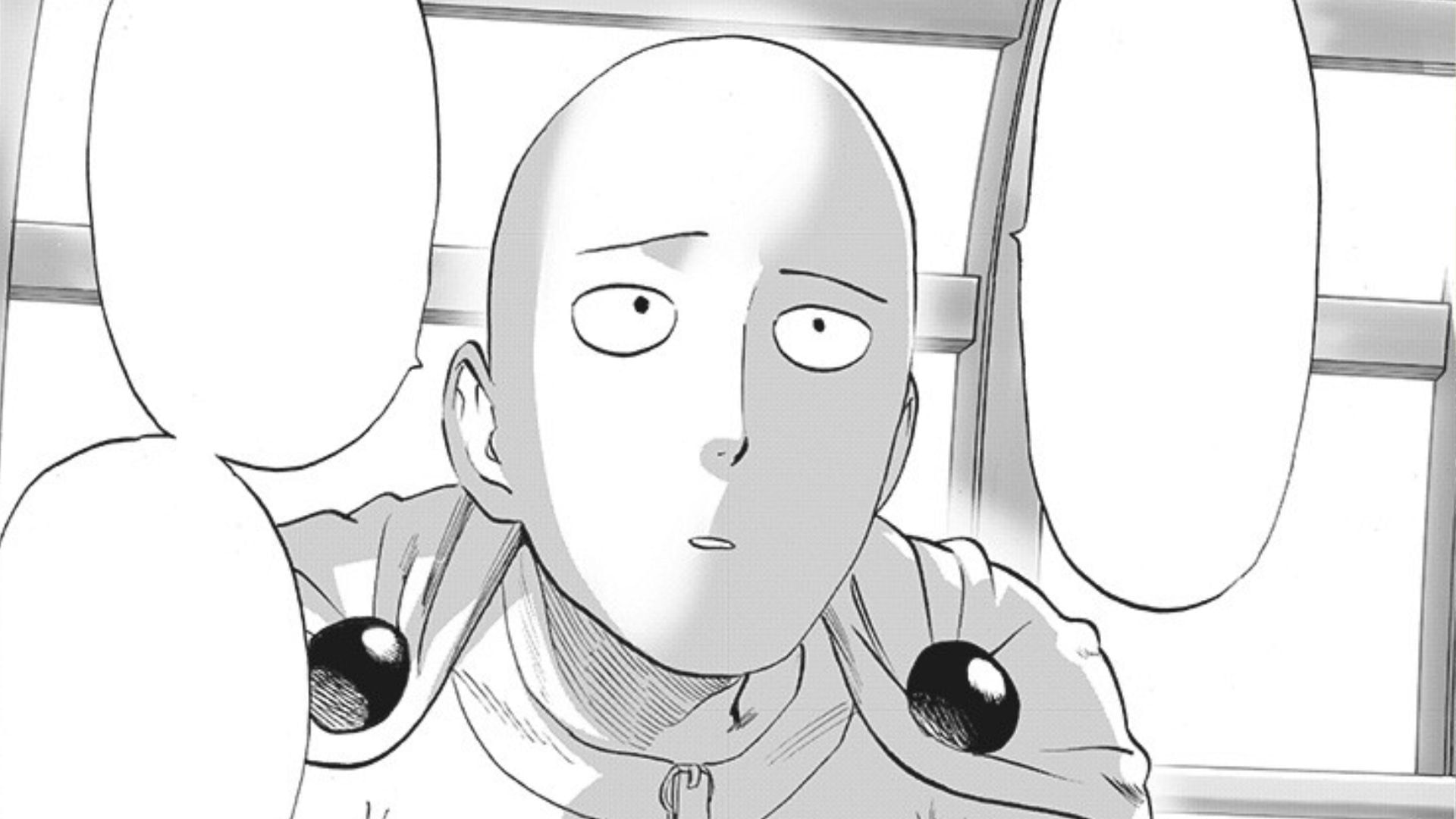 Saitama, as seen in One Punch Man chapter 212 (Image via Shueisha)
