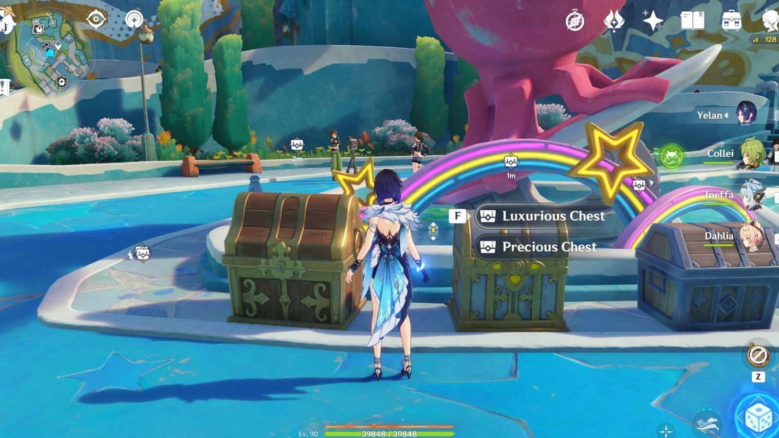 Genshin Impact: All Luxurious Chests on the Easybreeze Holiday Resort map (Version 5.8)