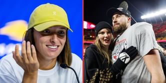 "What's the laugh? Taylor Swift does deserve the best": Iga Swiatek chides journalist as she excitedly reacts to popstar's engagement to Travis Kelce