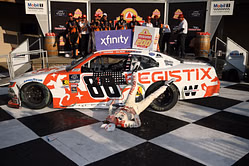 Connor Zilisch’s dad finds “silver lining” as he hilariously trolls JRM star after unfortunate slip during Watkins Glen victory celebration