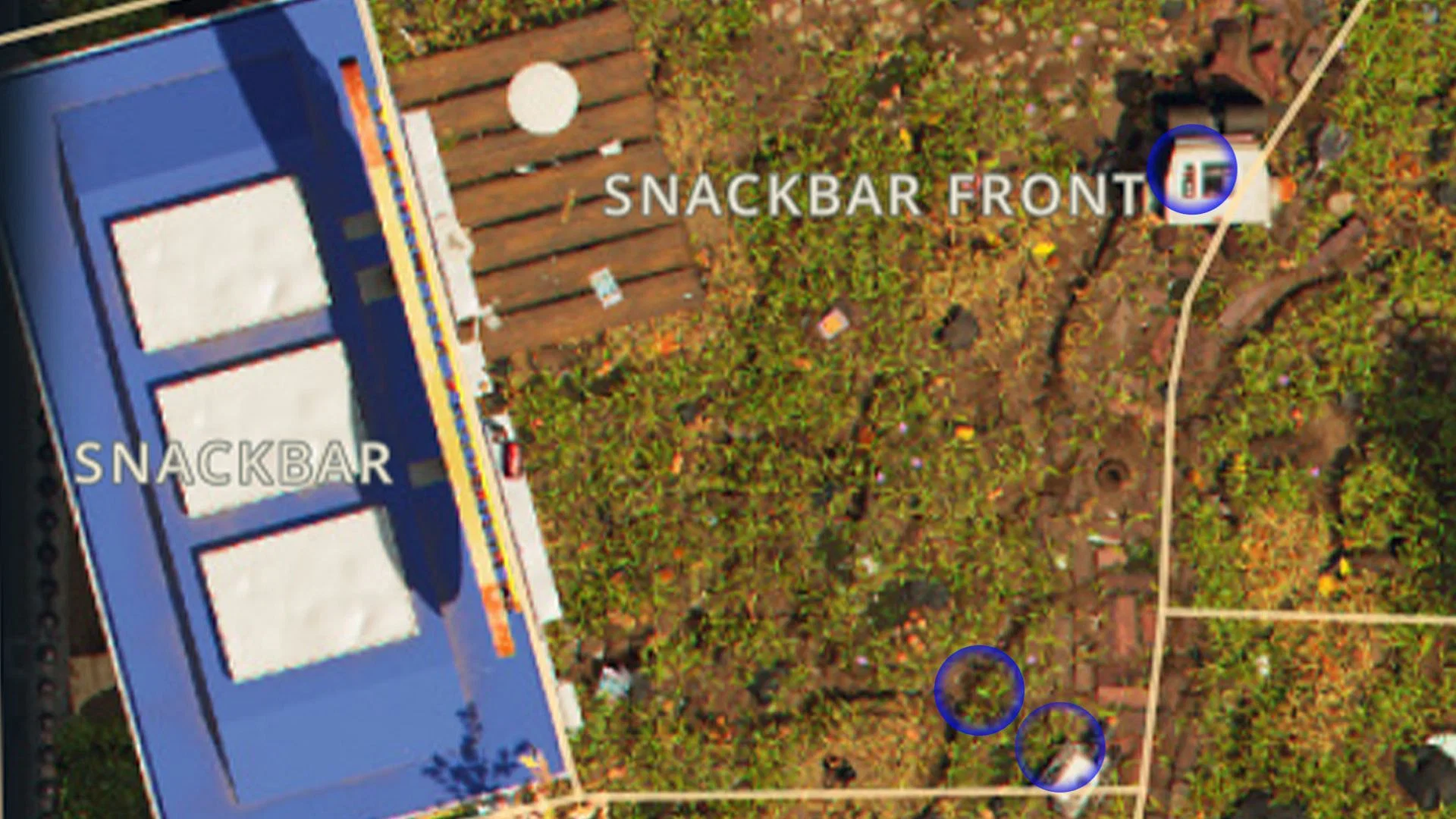 There are three Mega Milk Molars in the Snackbar front porch (Image via Obsidian Entertainment)