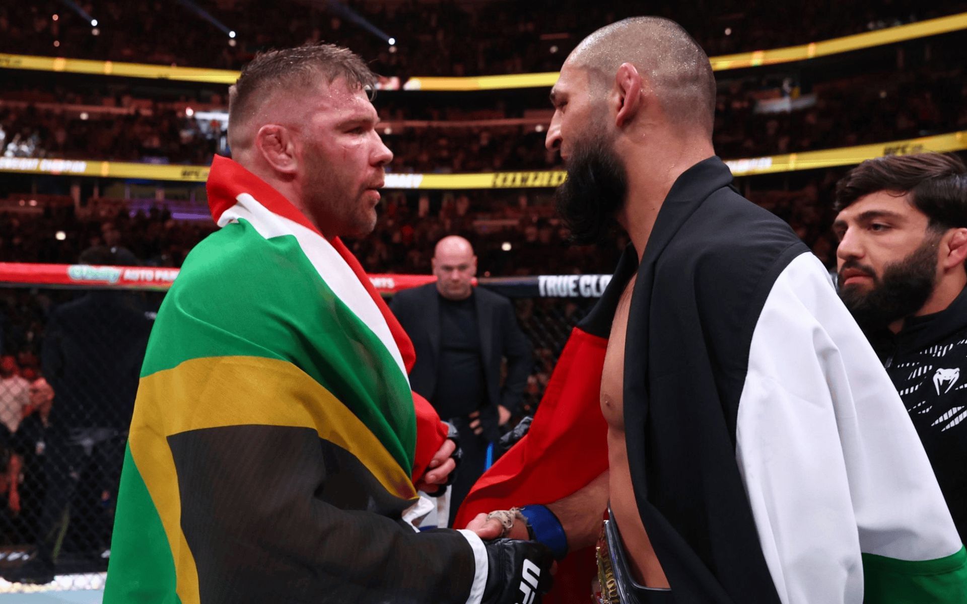 Dricus du Plessis releases first statement following UFC 319 loss. [Image courtesy: Getty]
