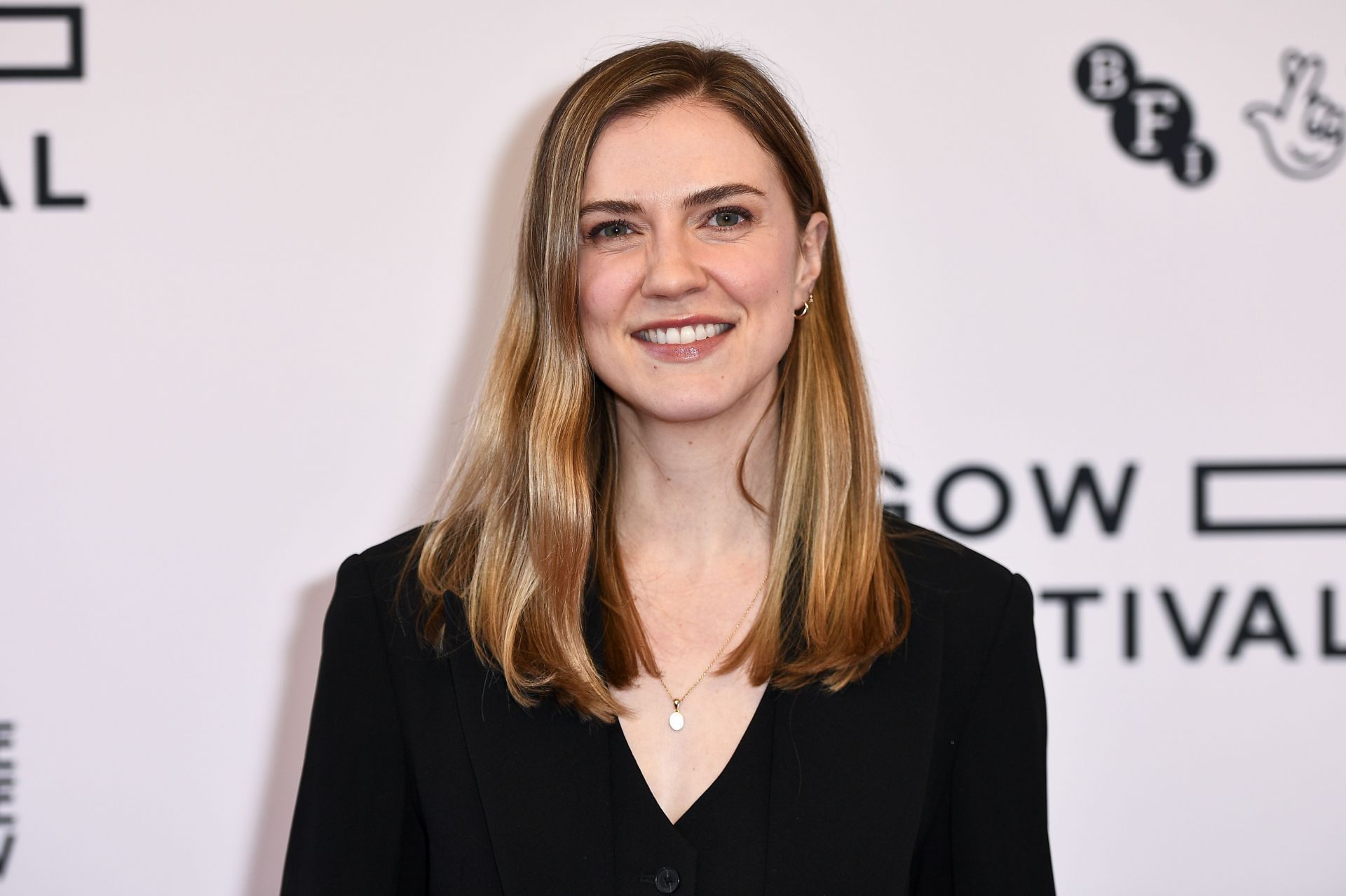 Sara Canning at the Glasgow Film Festival 2024 (Image via Getty)
