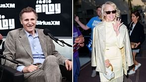 “New Confirmation of the classic rumor”: Perez Hilton reacts to Liam Neeson’s “HUGE” pen*s controversy resurfacing amid Pamela Anderson romance