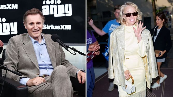 “New Confirmation of the classic rumor”: Perez Hilton reacts to Liam Neeson’s “HUGE” pen*s controversy resurfacing amid Pamela Anderson romance