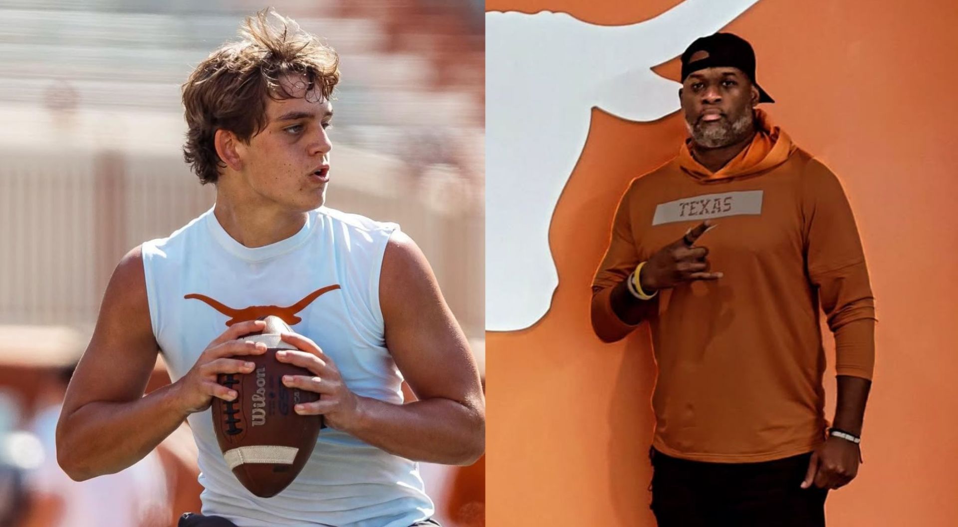 Arch Manning and Vince Young (Credit-Instagram/archmanning,vinceyoung10)