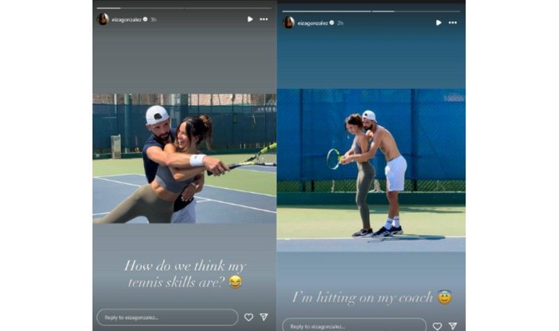 Screenshots of Eiza Gonzalez&#039;s Instagram stories | Source: IG/eizagonzalez