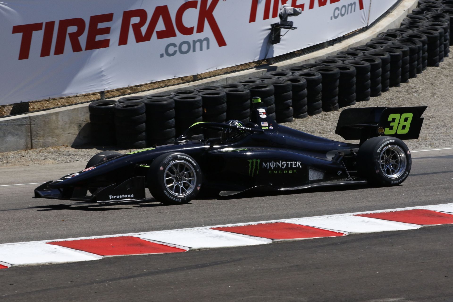 Hailie Deegan at the IndyCar Grand Prix of Monterey - Source: Getty