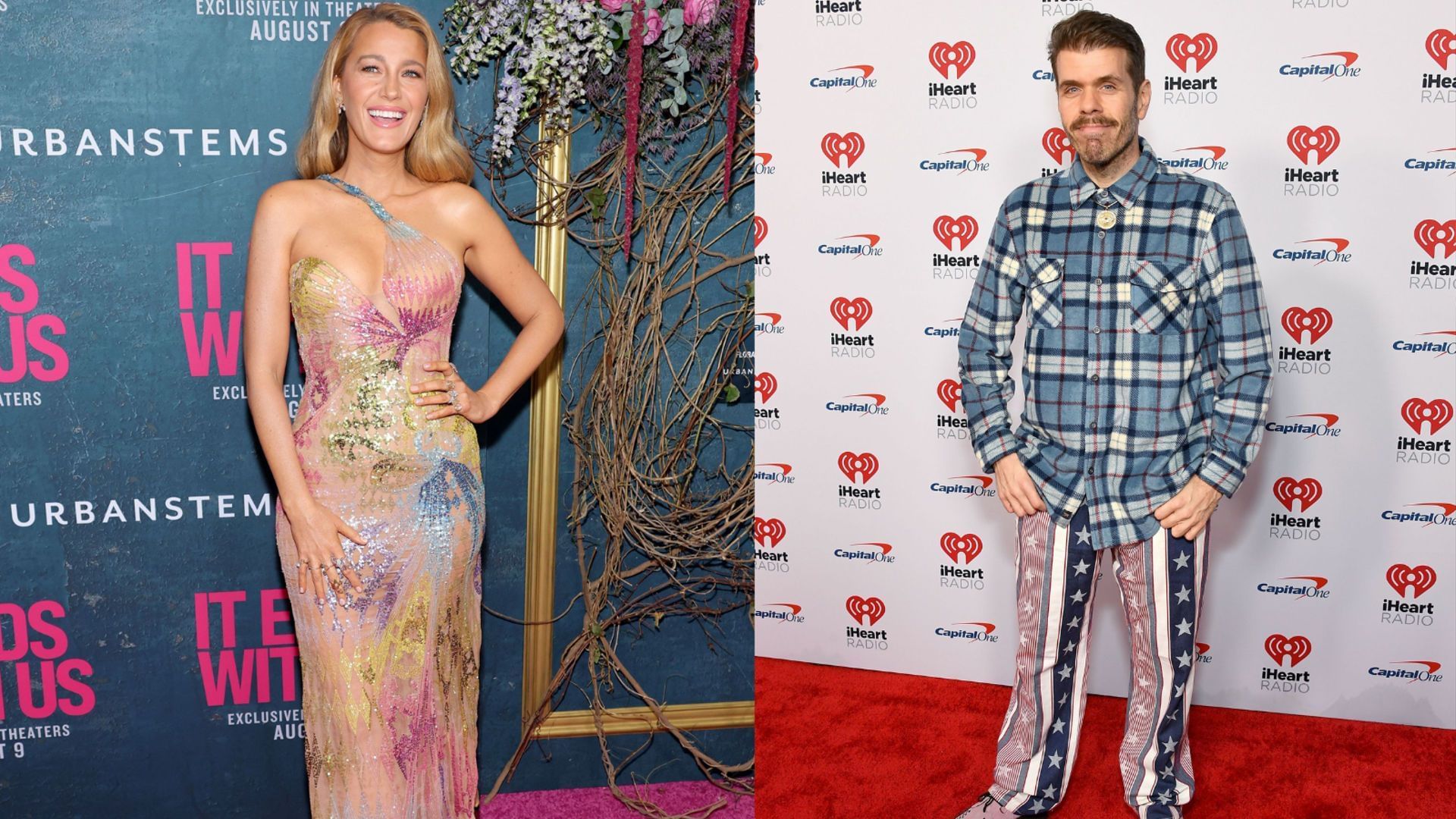 Blake Lively and Perez Hilton (Image via Getty)