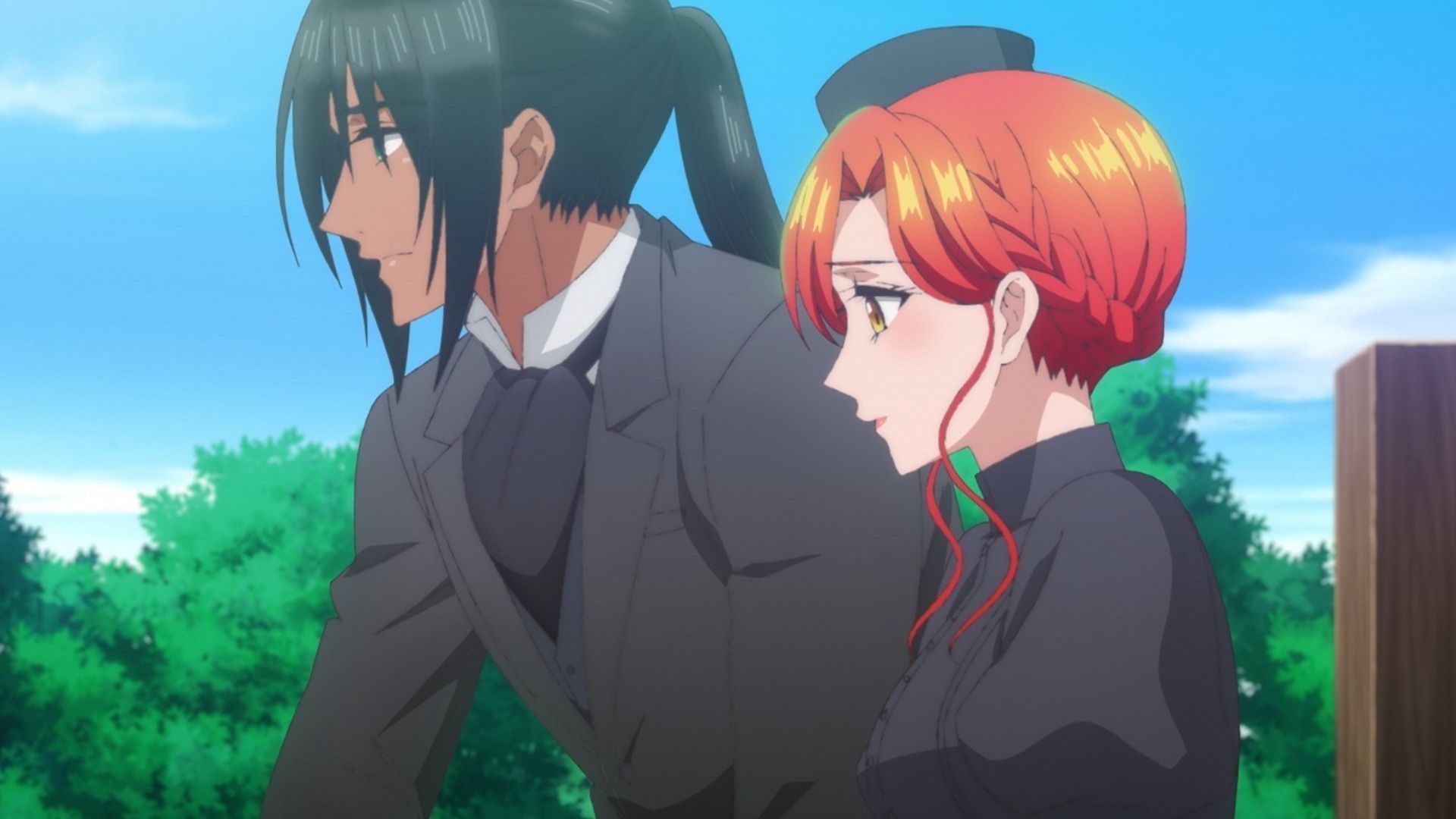 Kyros and Marie as seen in the anime (Image via LandQ Studios)