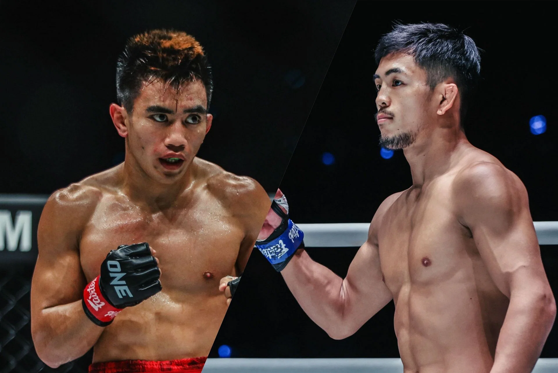 (From left) Joshua Pacio and Yuya Wakamatsu. [Images courtesy from ONE Championship]