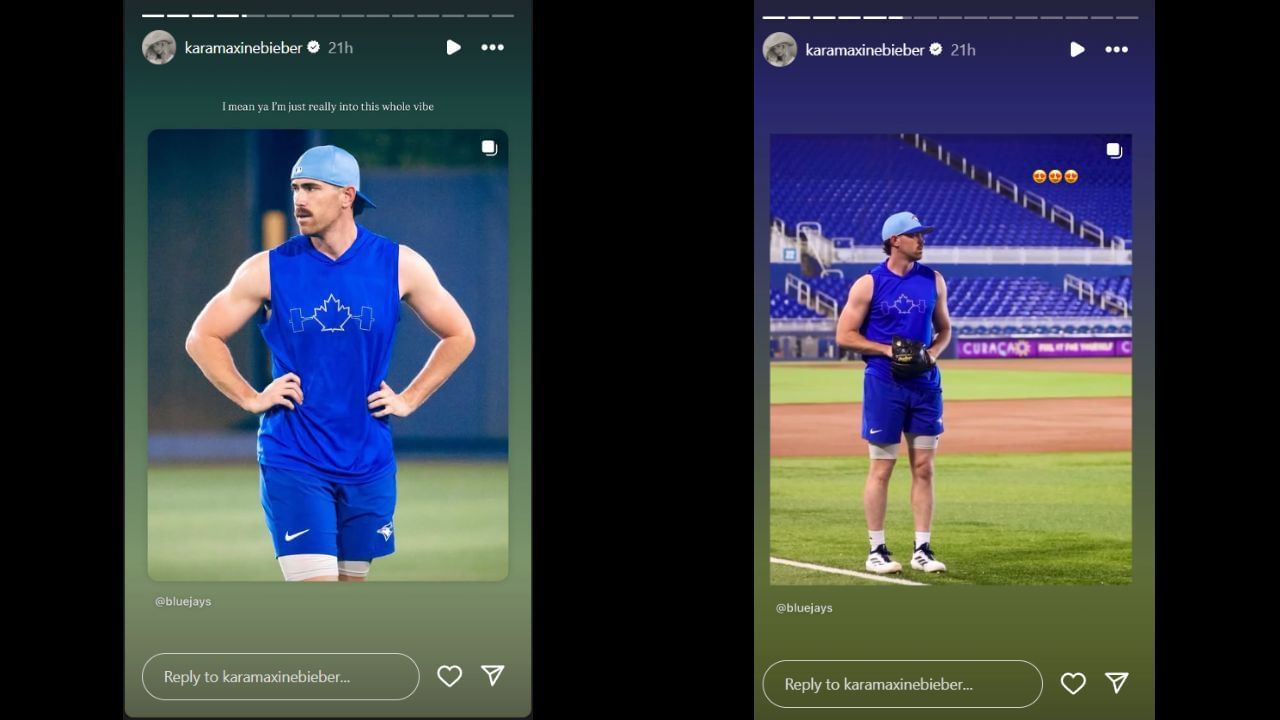 Screenshots of Kara Bieber&#039;s Instagram Stories (Images from - Instagram.com/@karamaxinebieber IG Stories)